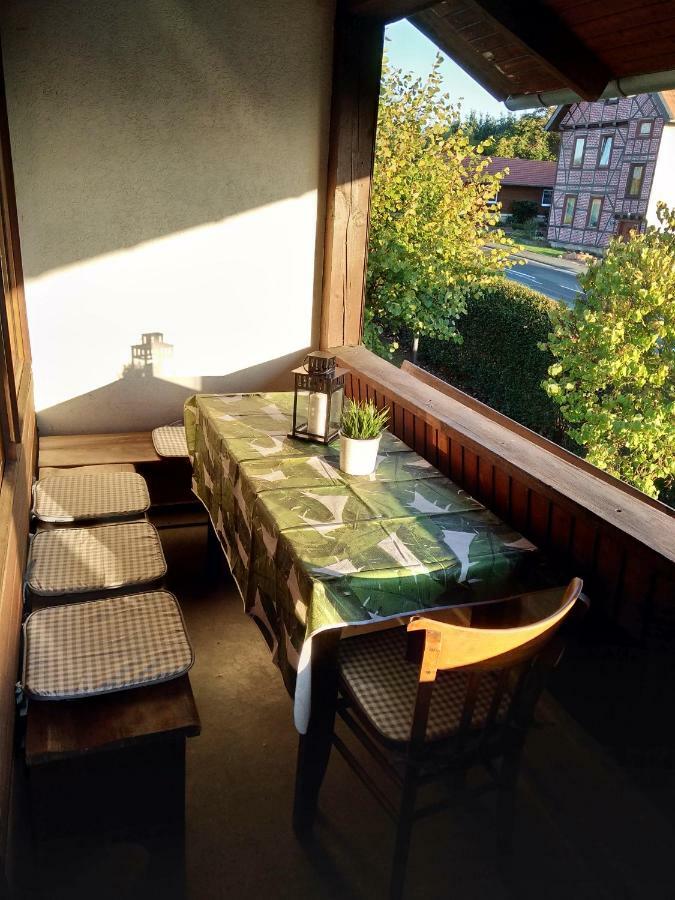 Ferienwohnung Am Reinhardswald - Eichenlaub - Mit Sauna Trendelburg Luaran gambar